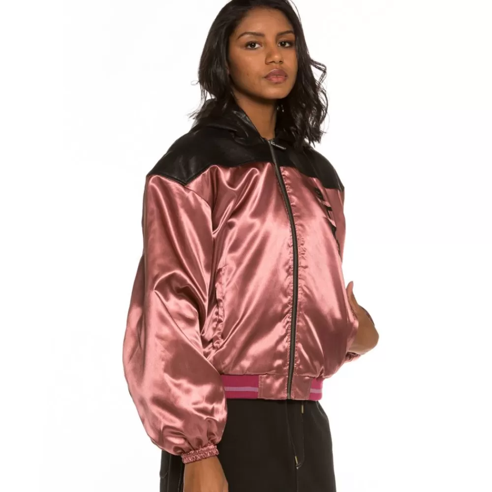 Grimey Chaqueta Bomber Chica Call Of Yore Fw20 Black Cheap