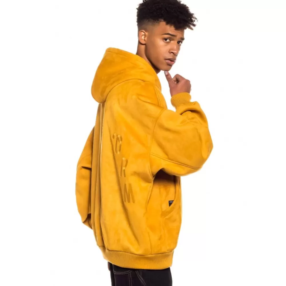 Grimey Chaqueta Bomber Jungle Punch Suede Hood - Brown | Spring 22 Cheap