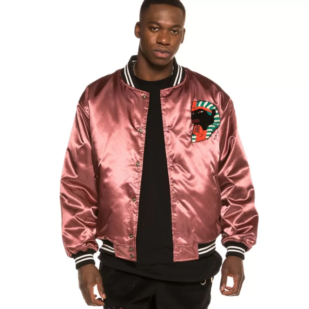 Grimey Chaqueta Call Of Yore Reversible Satin Jacket Fw20 Black Discount
