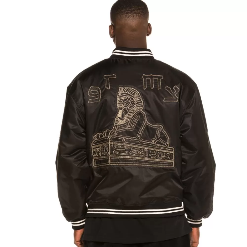 Grimey Chaqueta Call Of Yore Reversible Satin Jacket Fw20 Black Discount