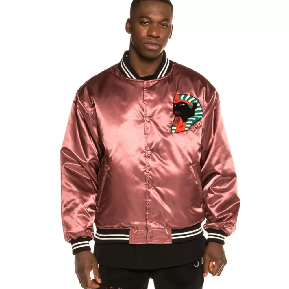 Grimey Chaqueta Call Of Yore Reversible Satin Jacket Fw20 Black Discount