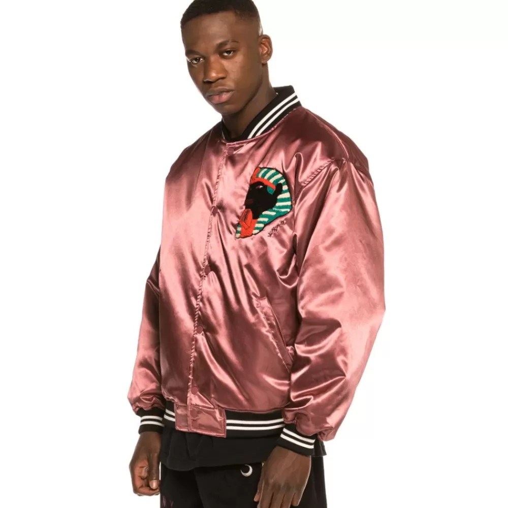 Grimey Chaqueta Call Of Yore Reversible Satin Jacket Fw20 Black Discount