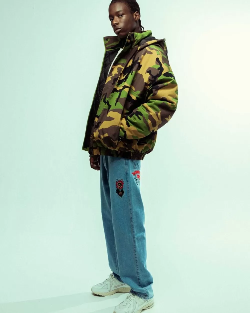 Grimey Chaqueta The Strait Talk All Over Print Camo Pullover - Camo | Fw23 Best