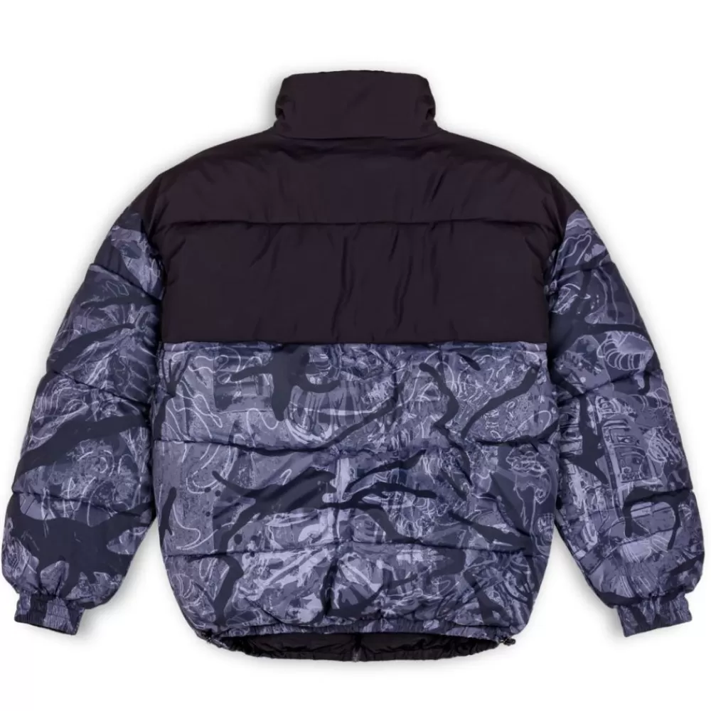 Grimey Chaqueta Puffy "Snipes X True Roots" - Black | Fall 22 Cheap