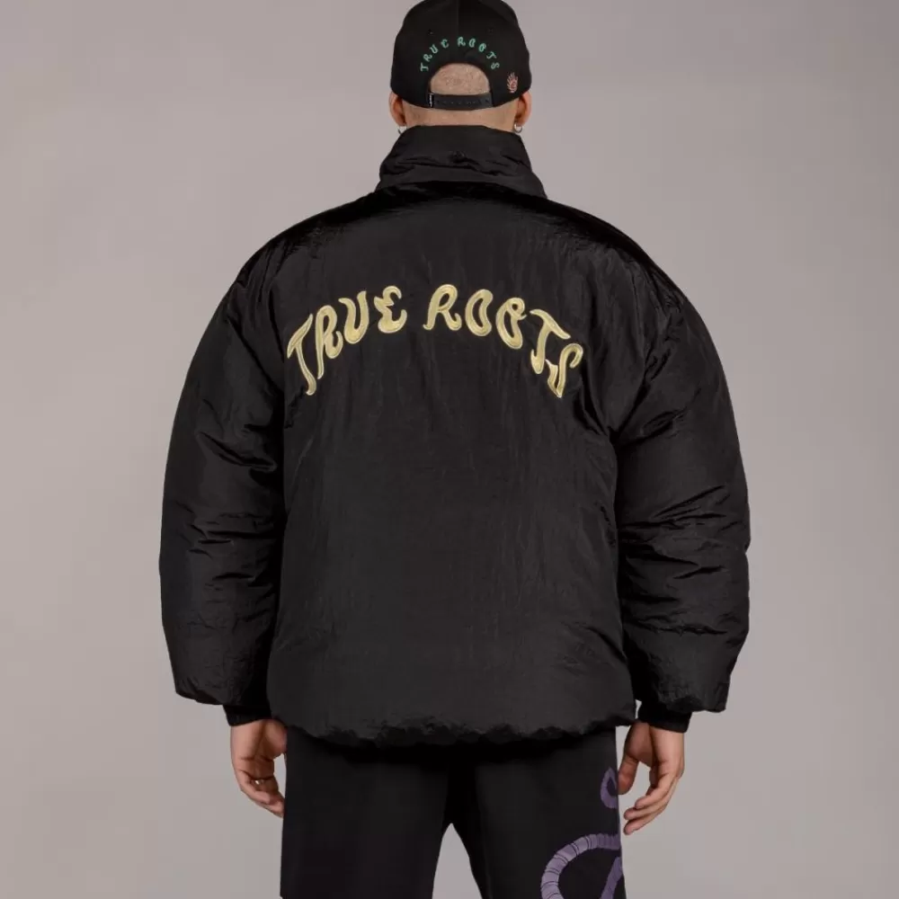 Grimey Chaqueta Puffy "Snipes X True Roots" - Black | Fall 22 Cheap