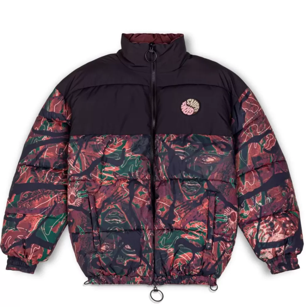Grimey Chaqueta Puffy "Snipes X True Roots" - Brown | Fall 22 New
