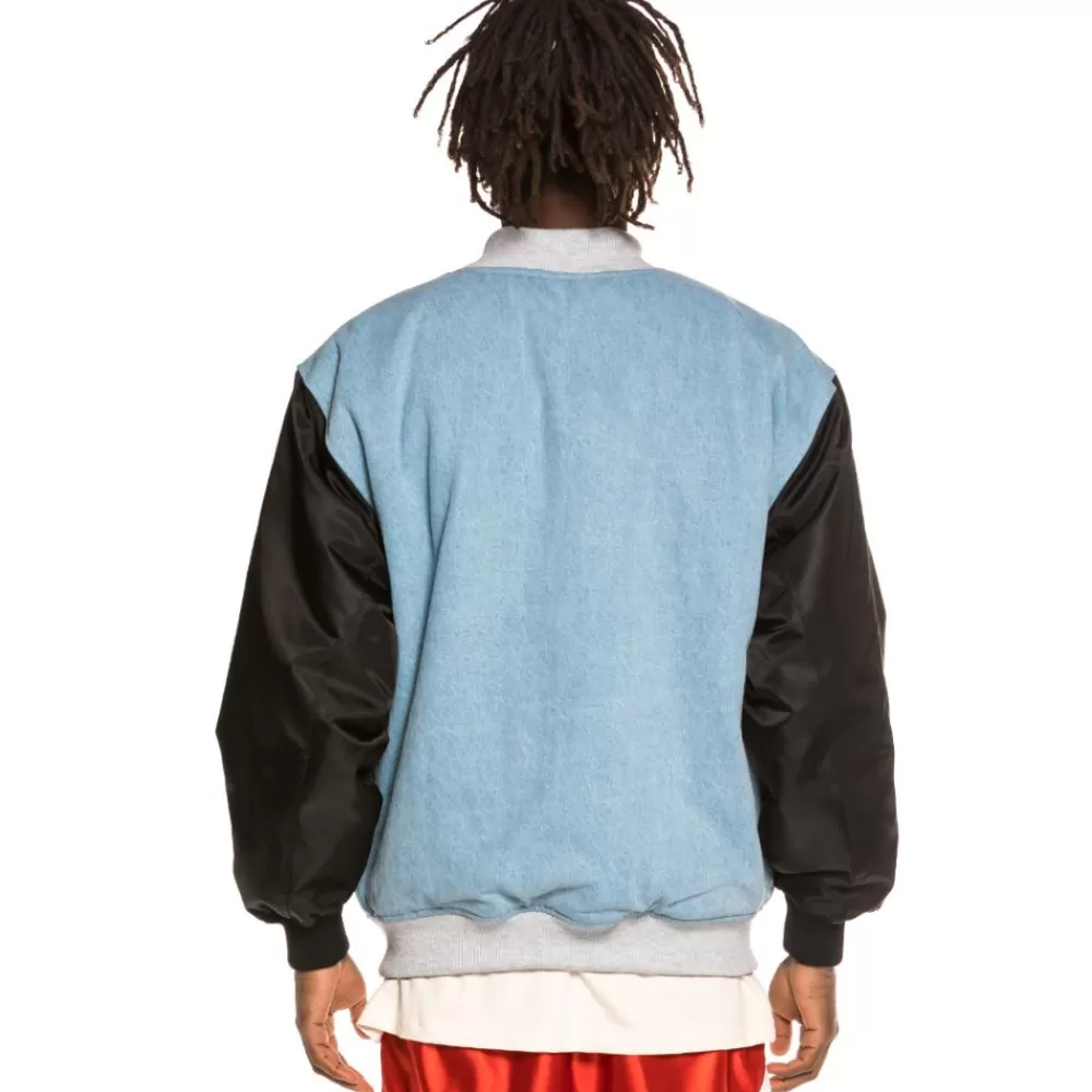 Grimey Chaqueta Satinada Reversible "The Loot" - White Ii | Spring 21 Shop