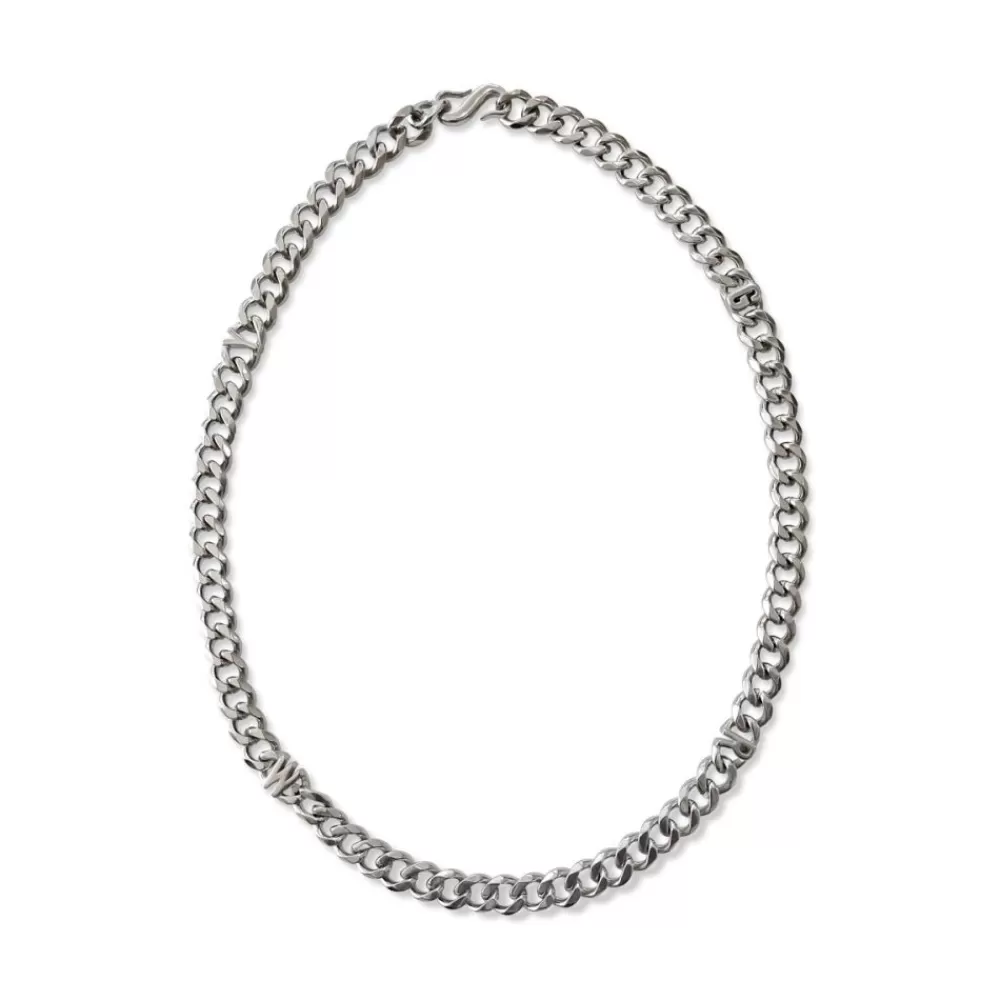 Grimey Colgante Back At You Cuban Link - Silver | Fw23 Cheap