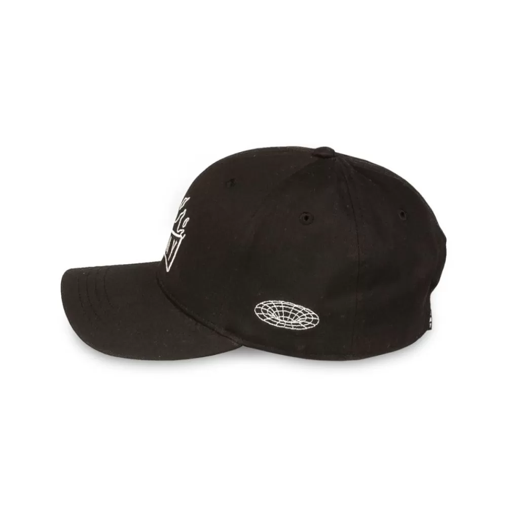 Grimey Gorra Back At You Curved Visor Snapback - Black | Fw23 Cheap
