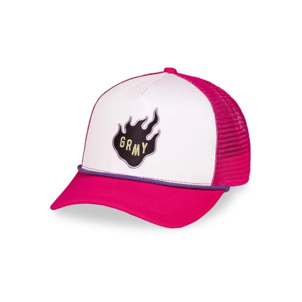 Grimey Gorra Cloven Tongues Trucker - Red | Summer 23 Discount