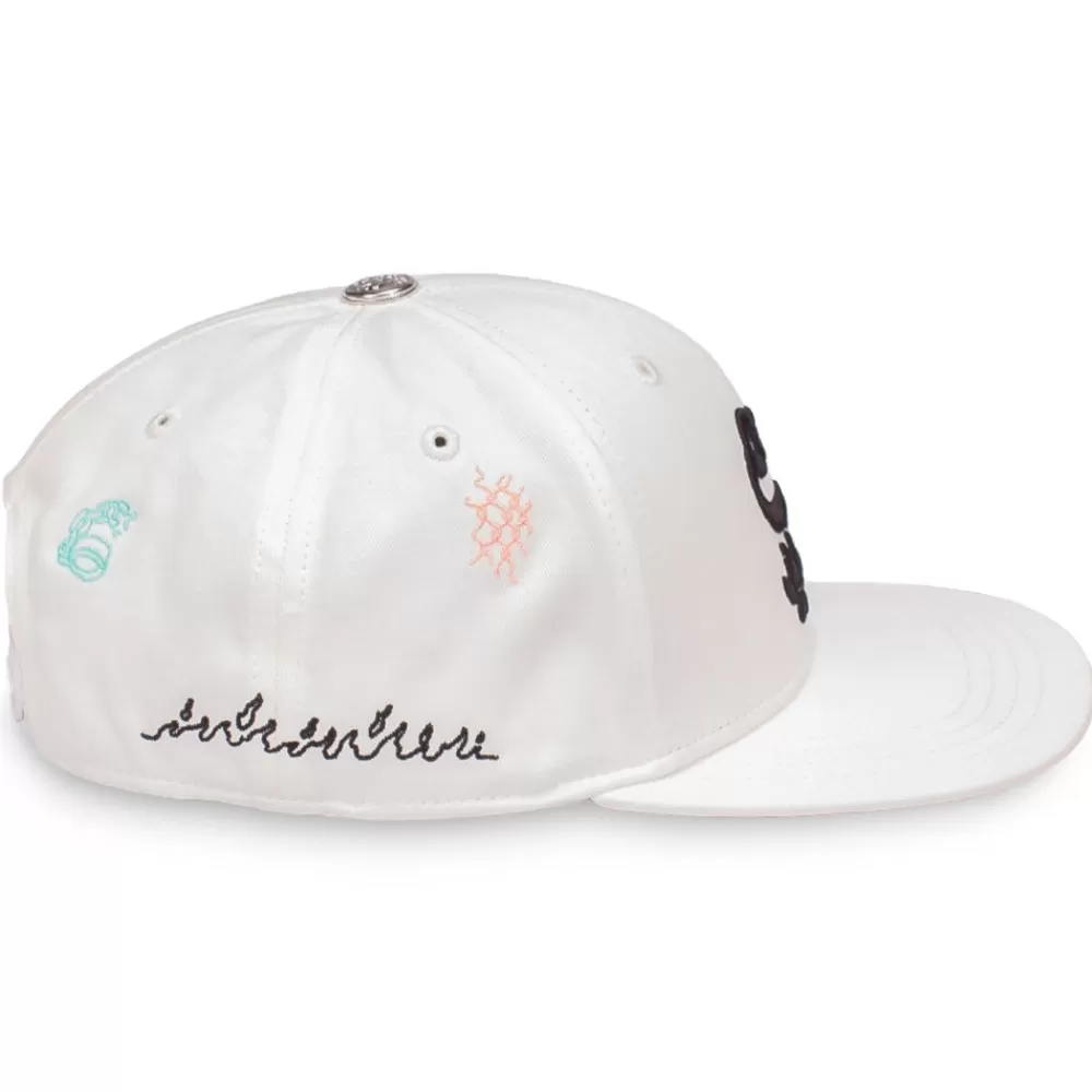 Grimey Gorra "Day Dreamer" Snapback Cap - White | Spring 22 Sale