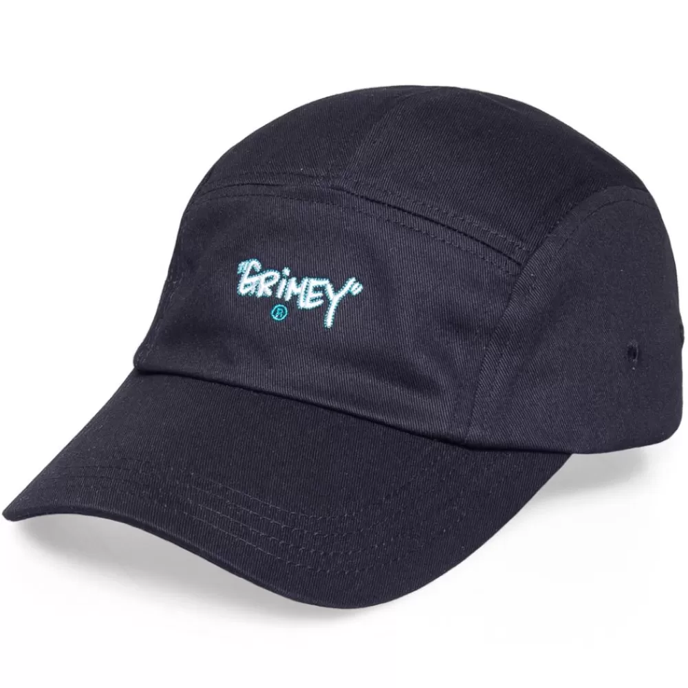 Grimey Gorra "Gem Cutting" 5 Panels - Black | Fall 21 Clearance