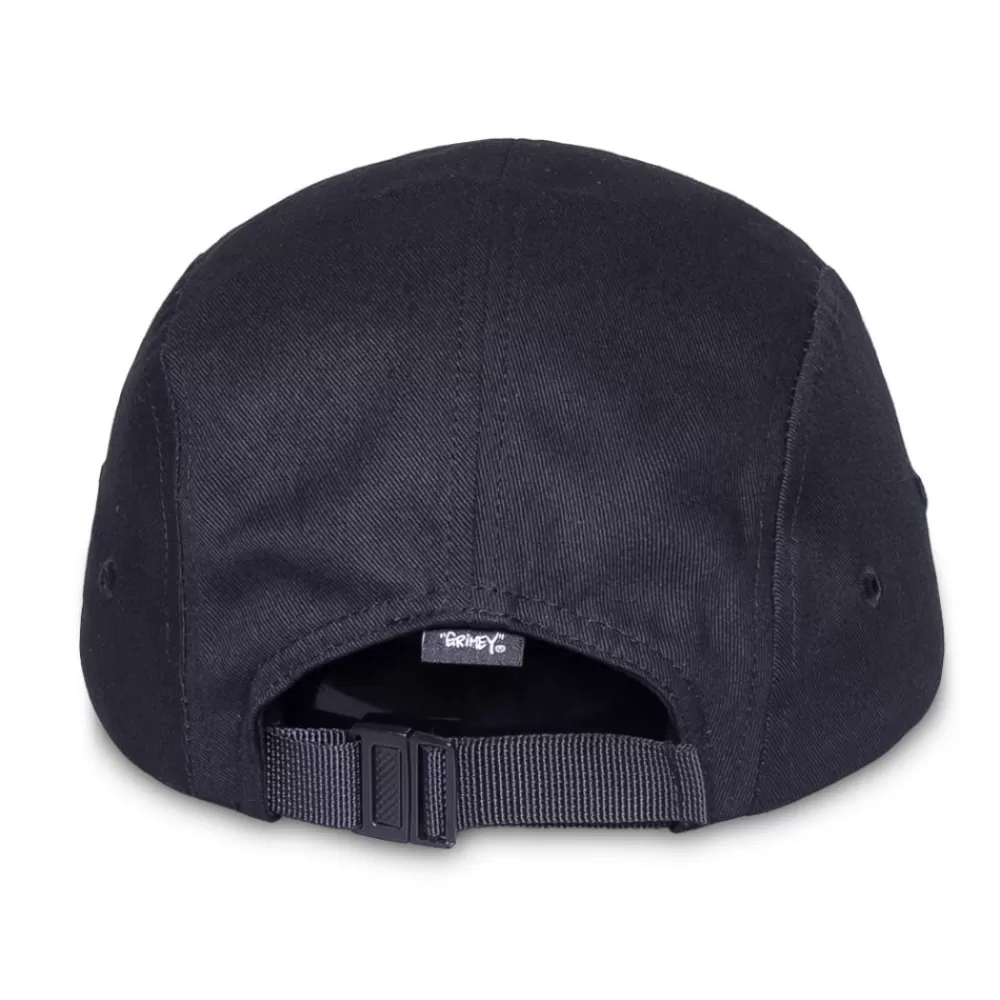 Grimey Gorra "Gem Cutting" 5 Panels - Black | Fall 21 Clearance