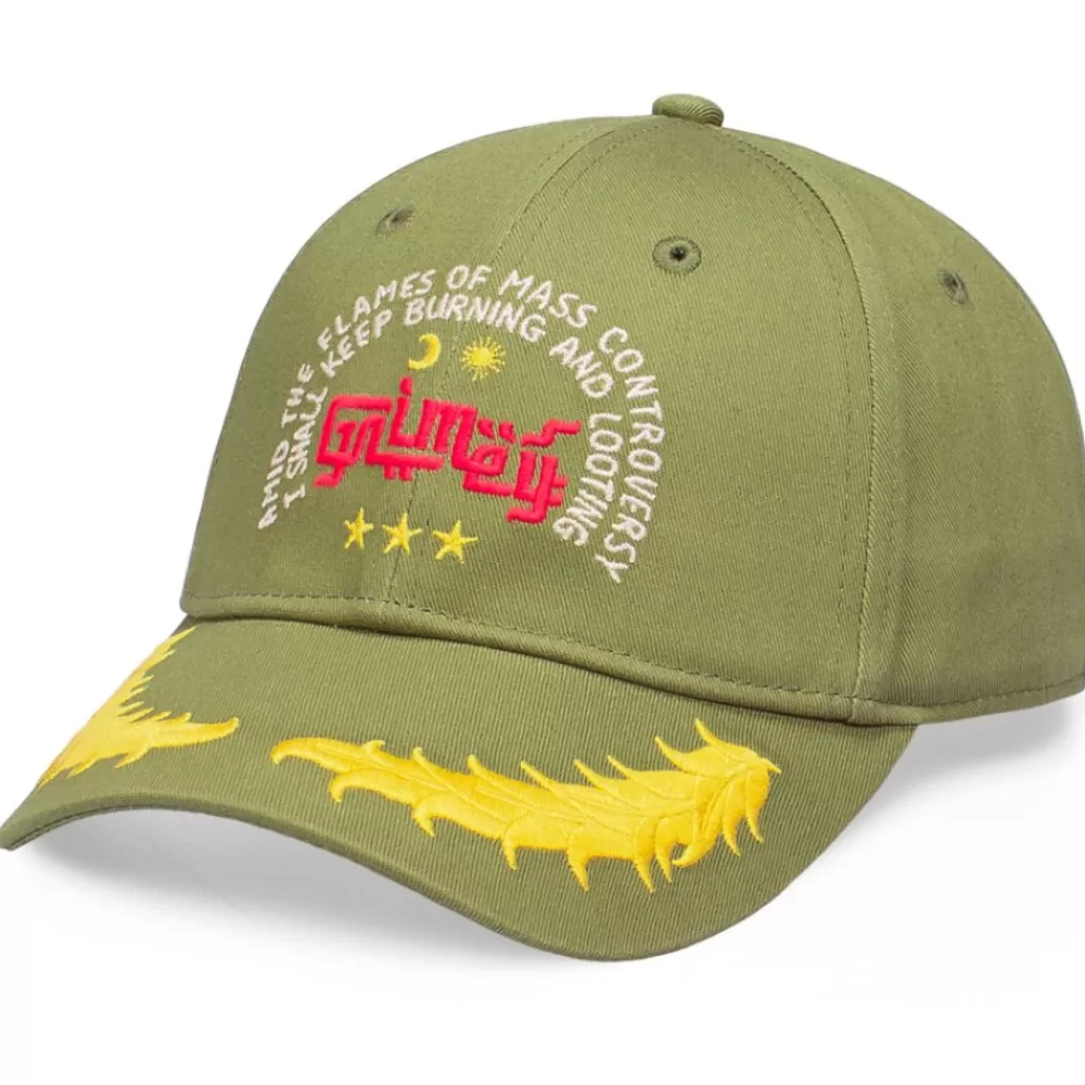 Grimey Gorra "Glorified" Curved Visor Cap - Green | Spring 22 Fashion