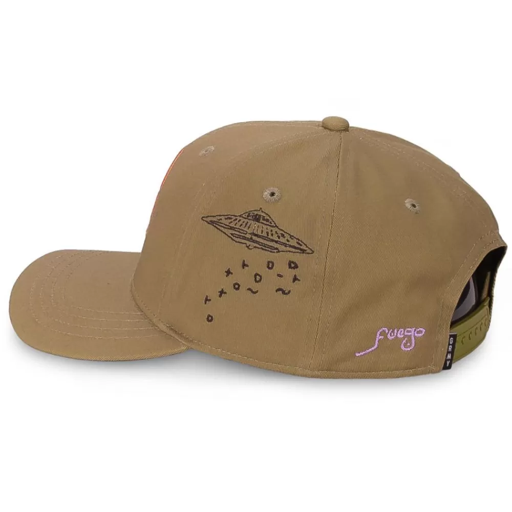 Grimey Gorra "Lost Boys" Curved Visor Cap - Brown | Fall 22 Online