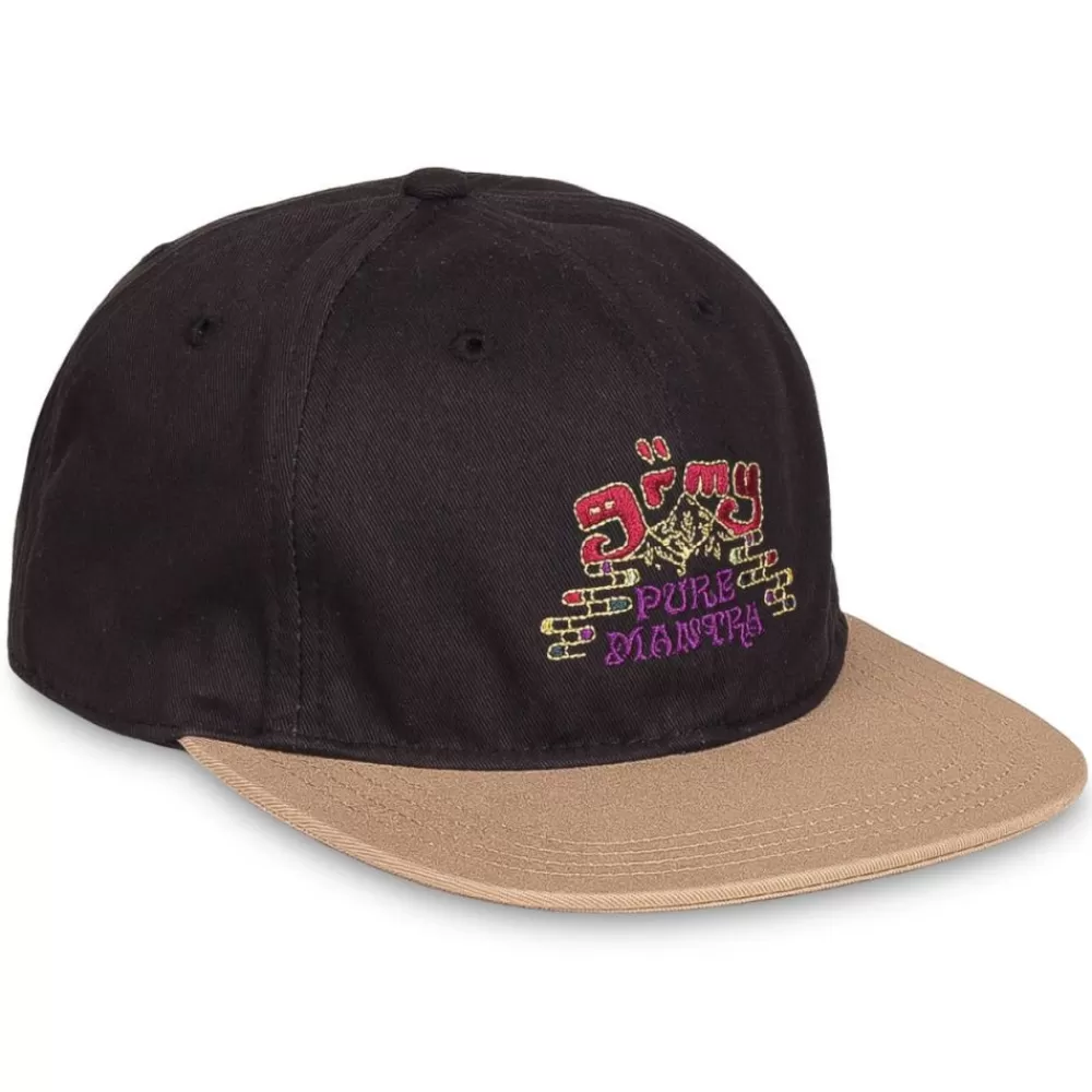 Grimey Gorra "Lust Mantra" Curved Visor Cap - Black | Fall 22 Discount