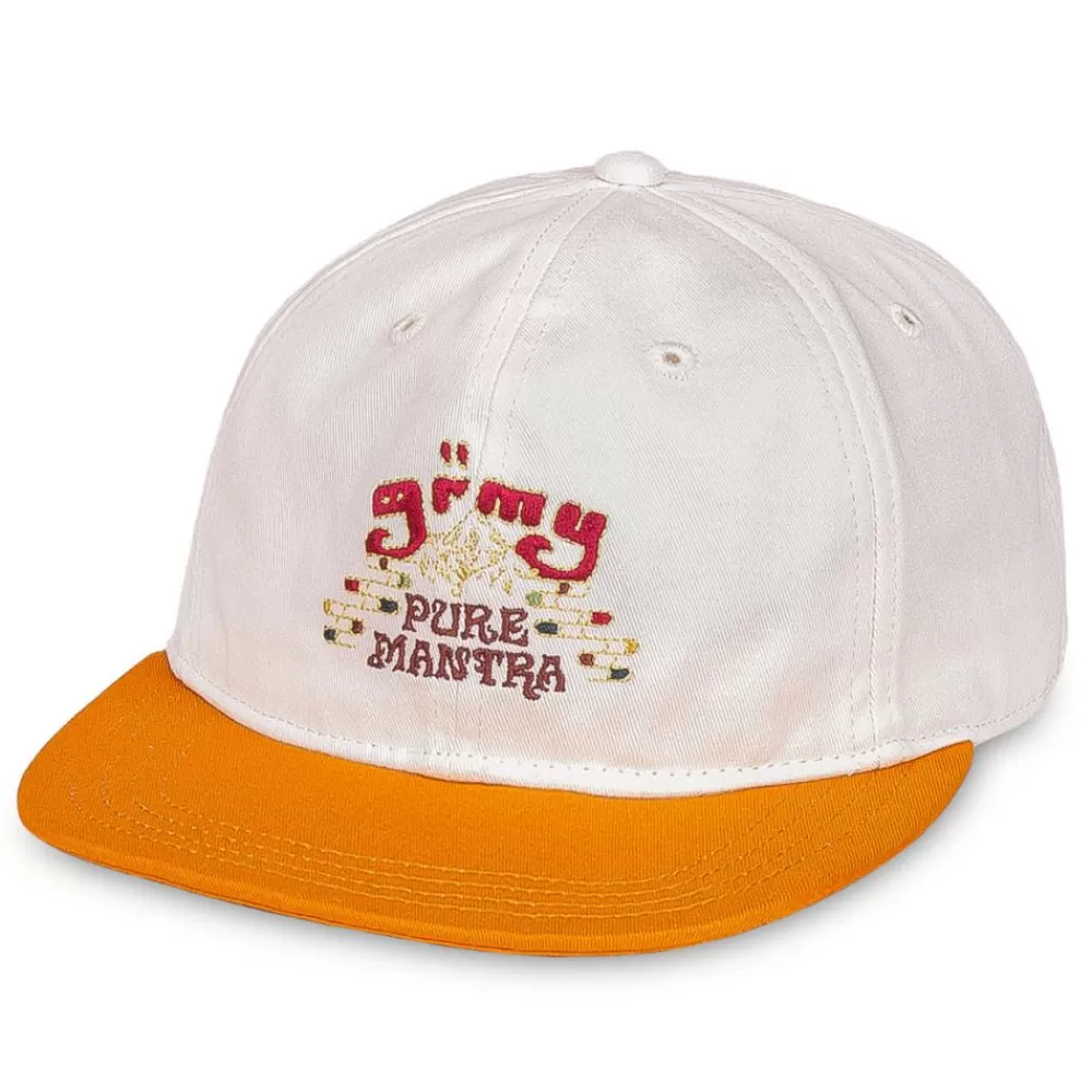Grimey Gorra "Lust Mantra" Curved Visor Cap - White | Fall 22 Best Sale