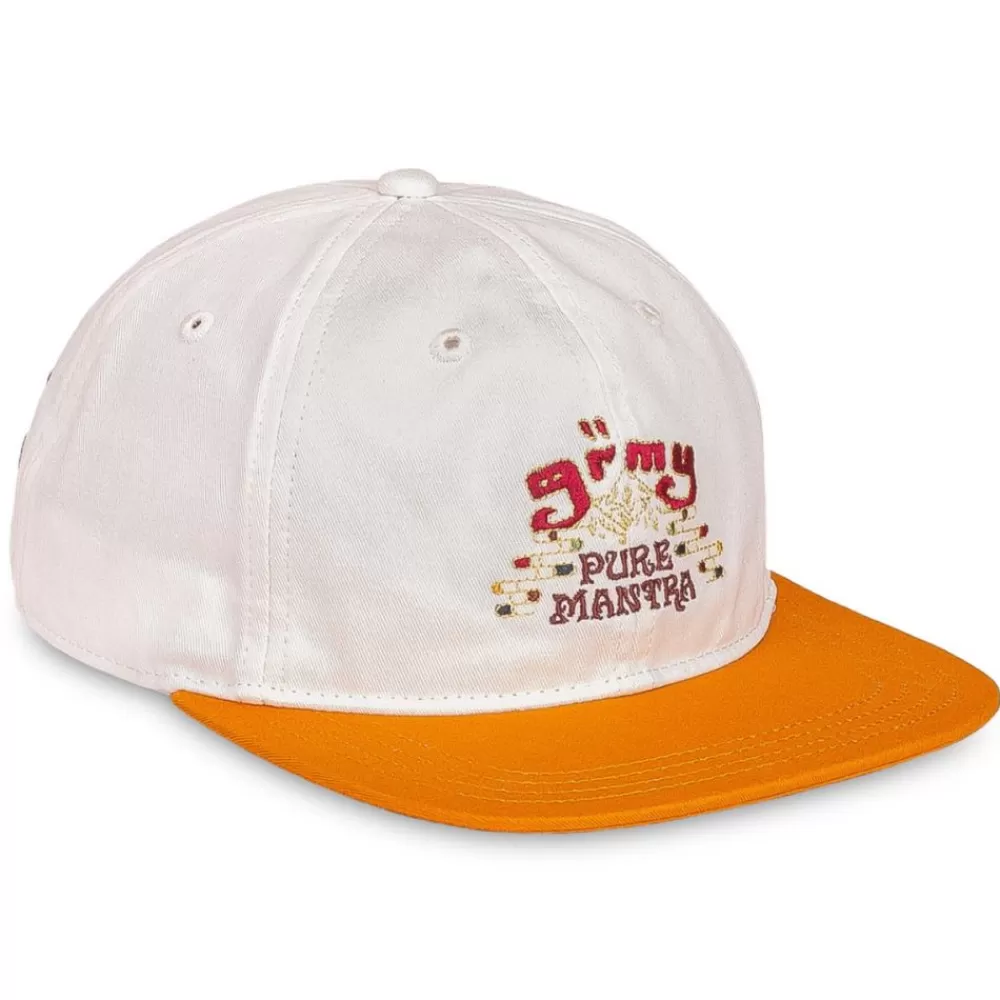 Grimey Gorra "Lust Mantra" Curved Visor Cap - White | Fall 22 Best Sale