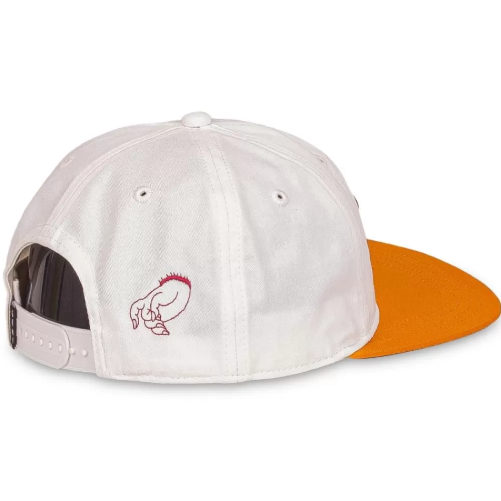 Grimey Gorra "Lust Mantra" Curved Visor Cap - White | Fall 22 Best Sale