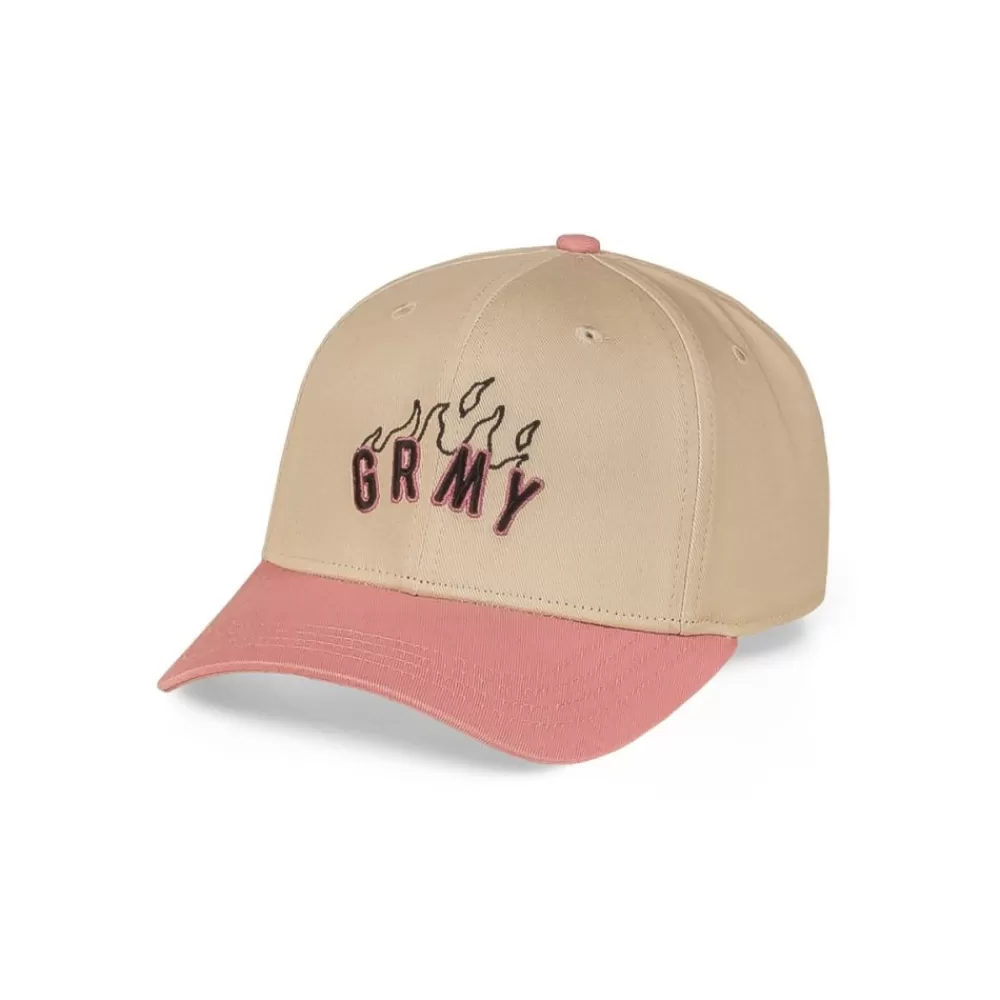 Grimey Gorra Melted Stone Bicolor Curved Visor - Cream | Fw23 Best Sale