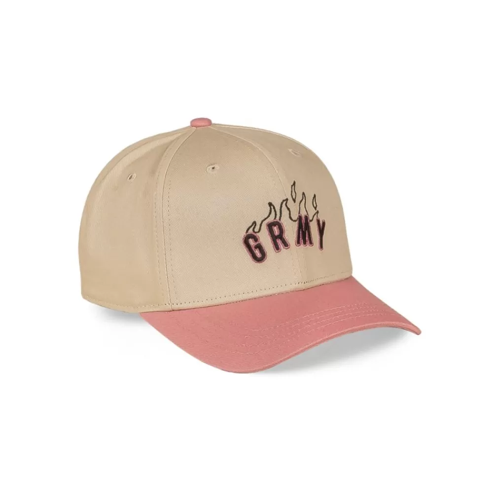 Grimey Gorra Melted Stone Bicolor Curved Visor - Cream | Fw23 Best Sale