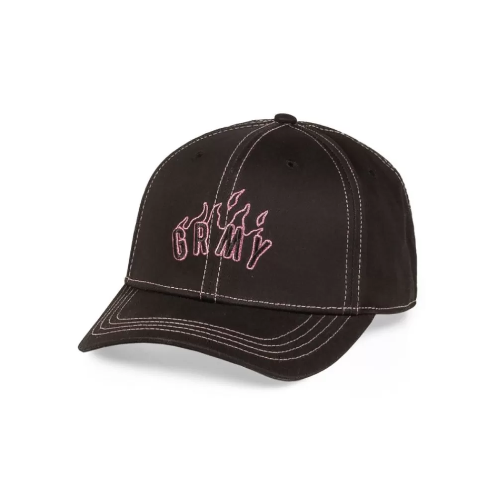 Grimey Gorra Melted Stone Curved Visor Snapback - Black | Fw23 Fashion