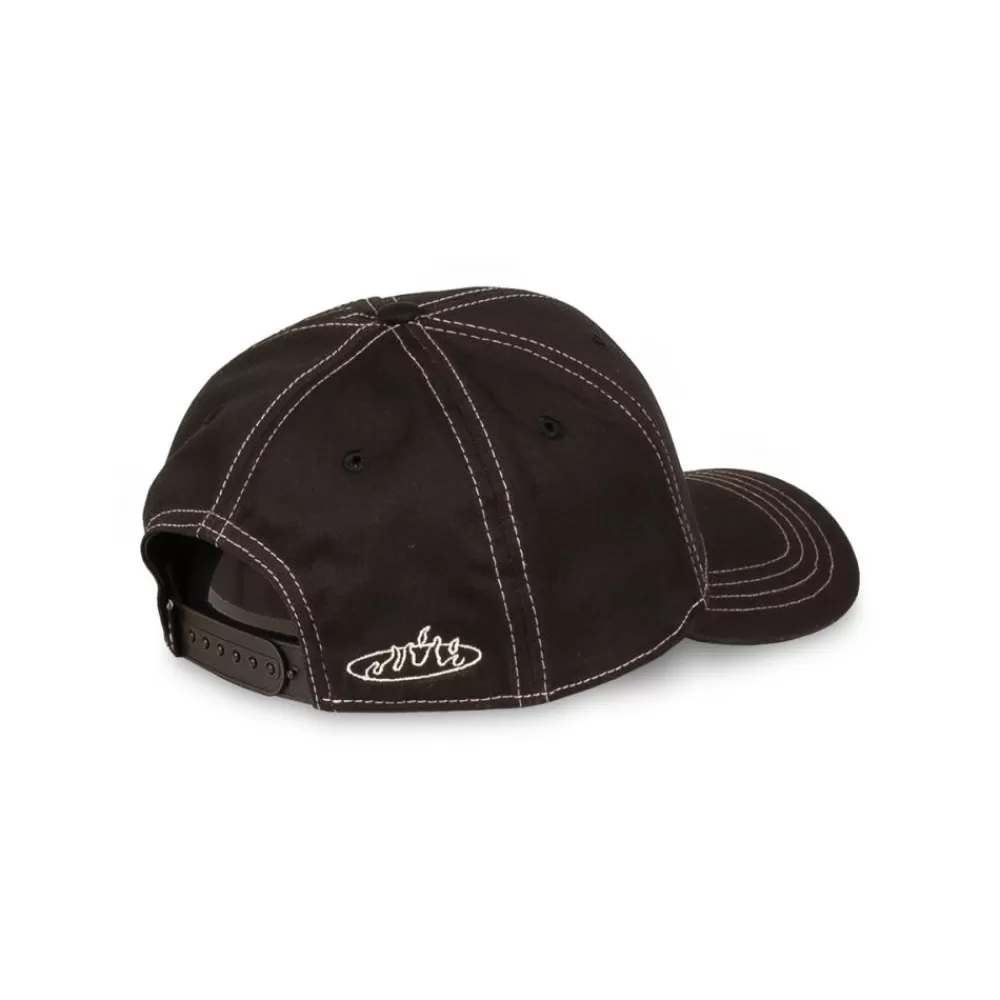 Grimey Gorra Melted Stone Curved Visor Snapback - Black | Fw23 Fashion
