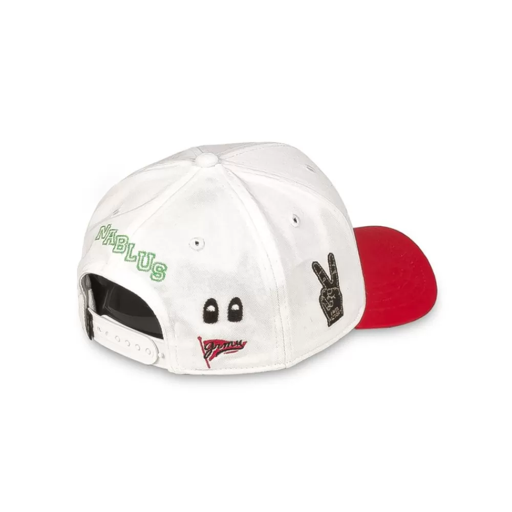 Grimey Gorra Nablus Bicolor Curved Visor - White | Fw23 Online
