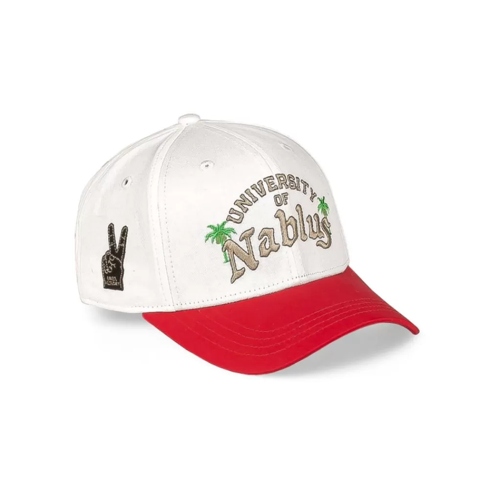 Grimey Gorra Nablus Bicolor Curved Visor - White | Fw23 Online