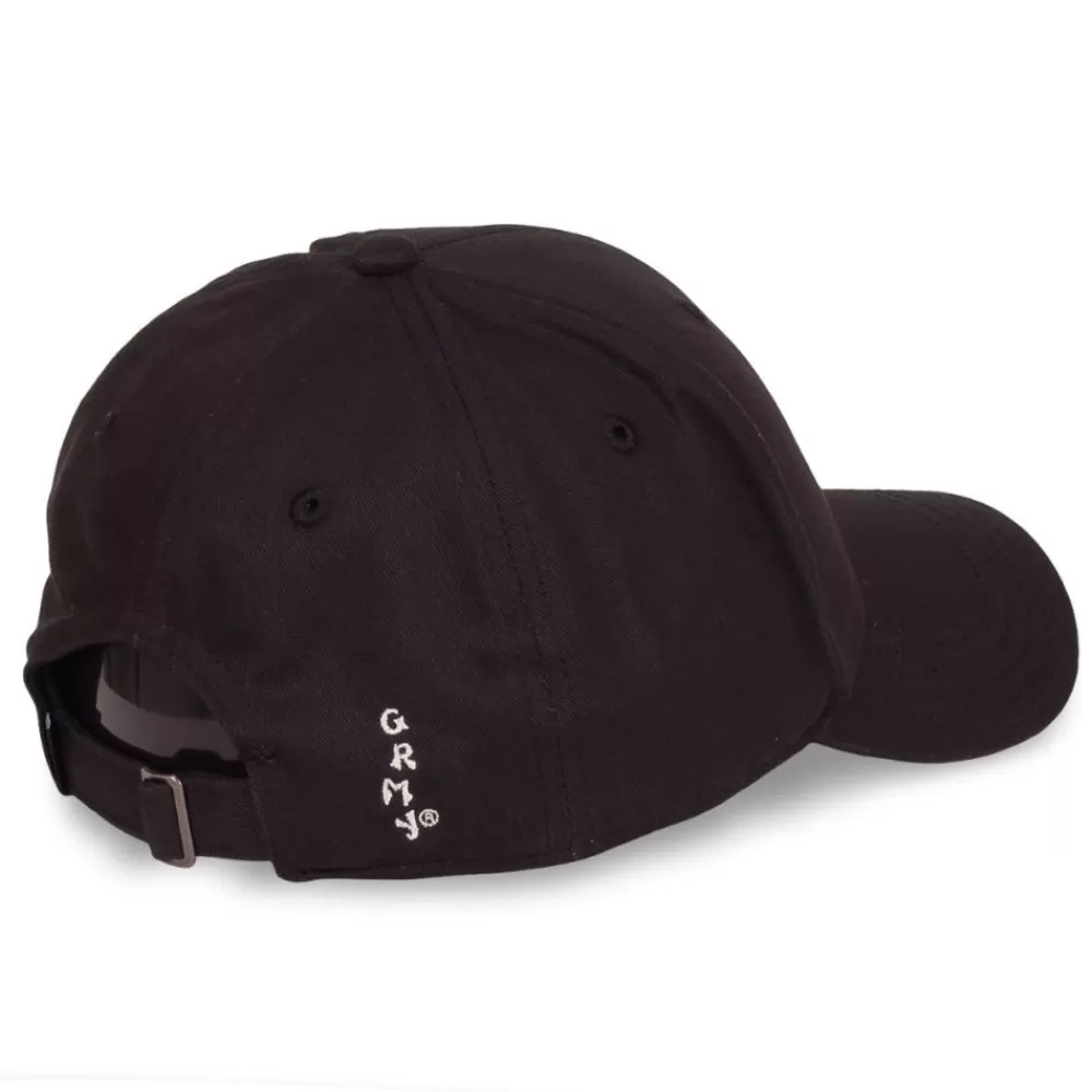 Grimey Gorra "Pasion Gamberra (Gp X Grmy)" Curved Visor Cap - Black | Fall 22 Clearance