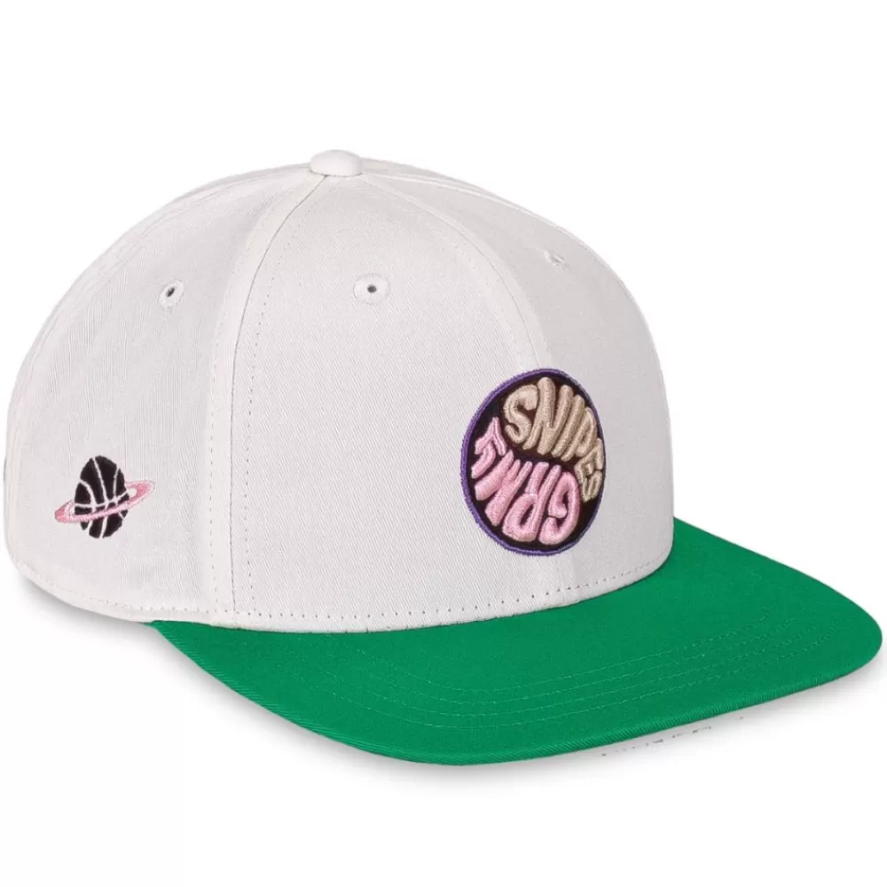 Grimey Gorra "Snipes X True Roots" Snapback - White | Fall 21 New