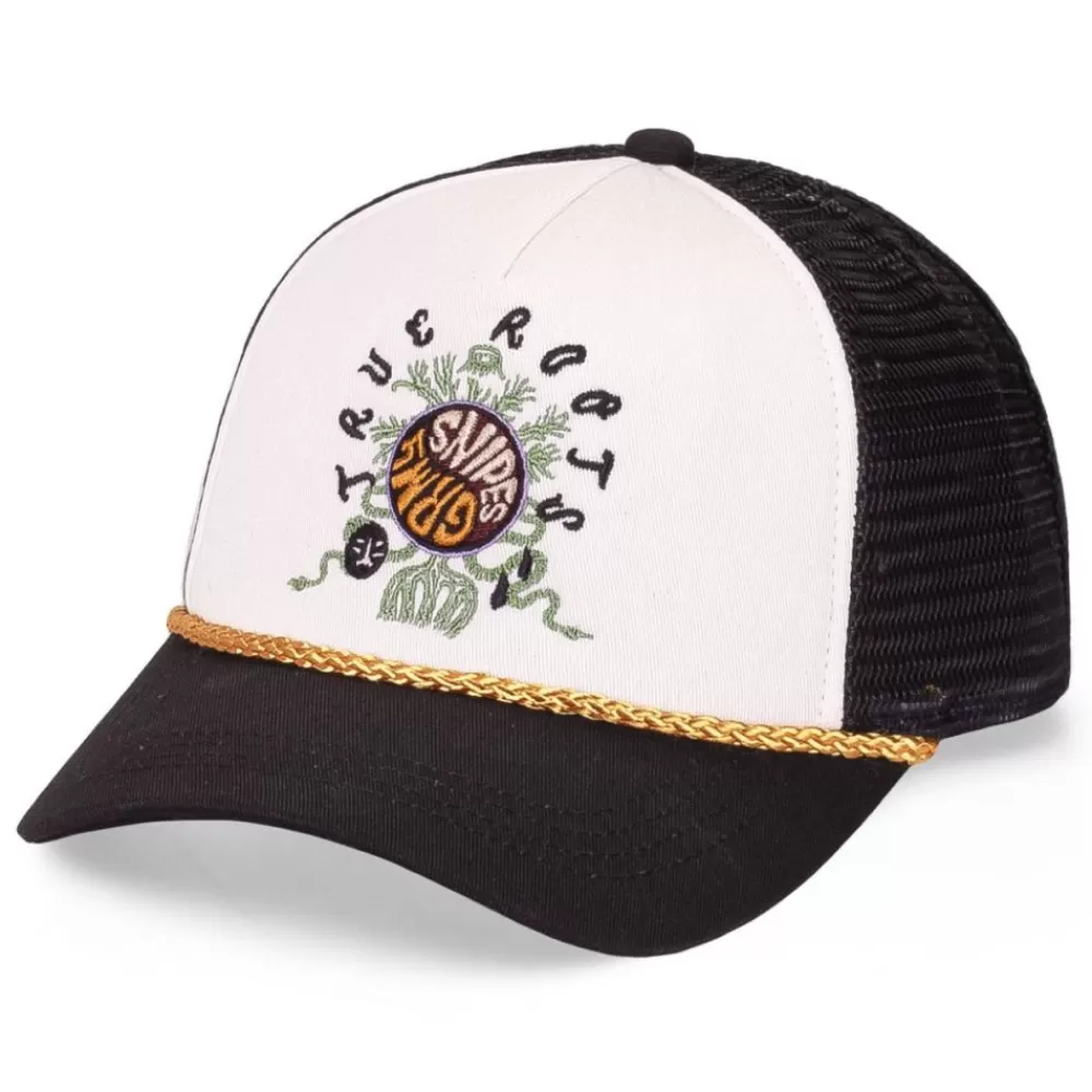 Grimey Gorra "Snipes X True Roots" Trucker Cap - Black | Fall 21 Online