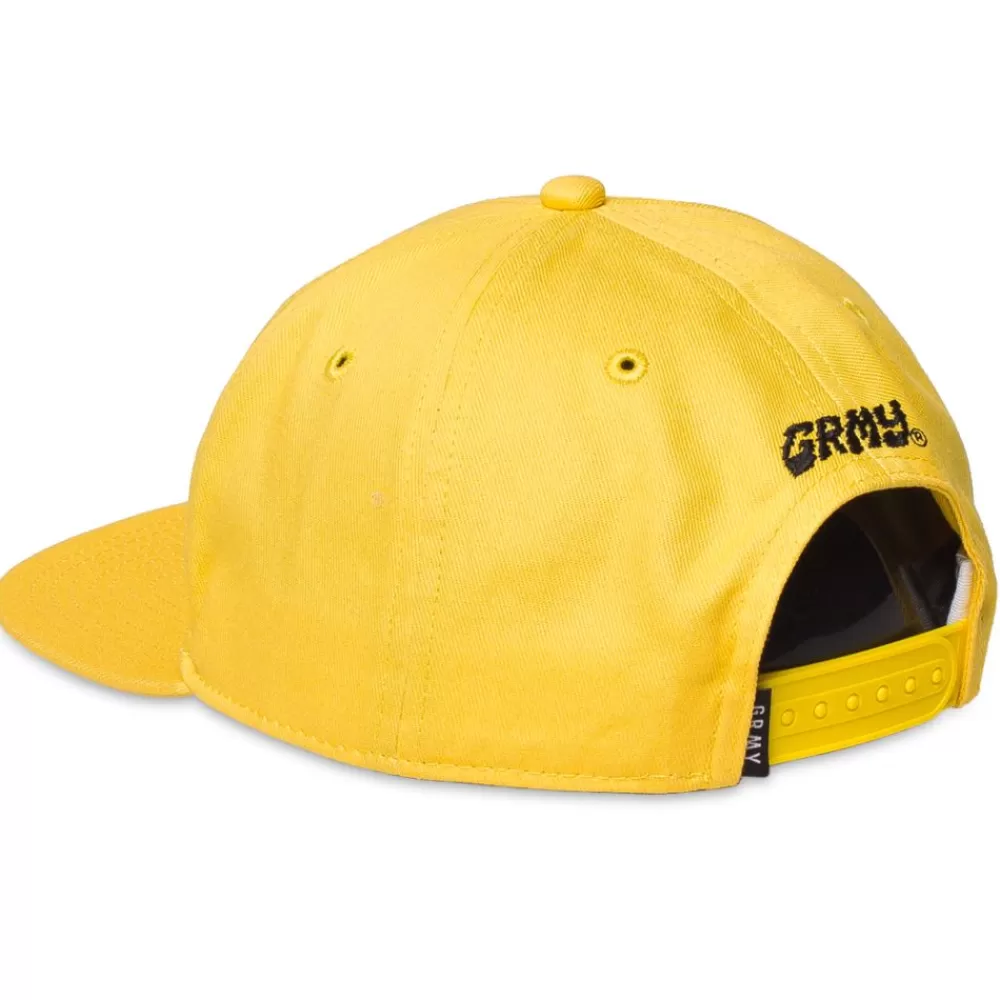 Grimey Gorra Sucking And Licking Unstructured Cap Ss19 Yellow Clearance