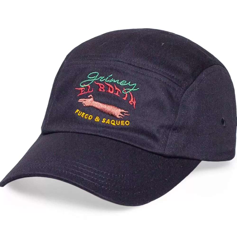 Grimey Gorra "The Loot" 5 Pannel Cap - Black | Spring 21 Store