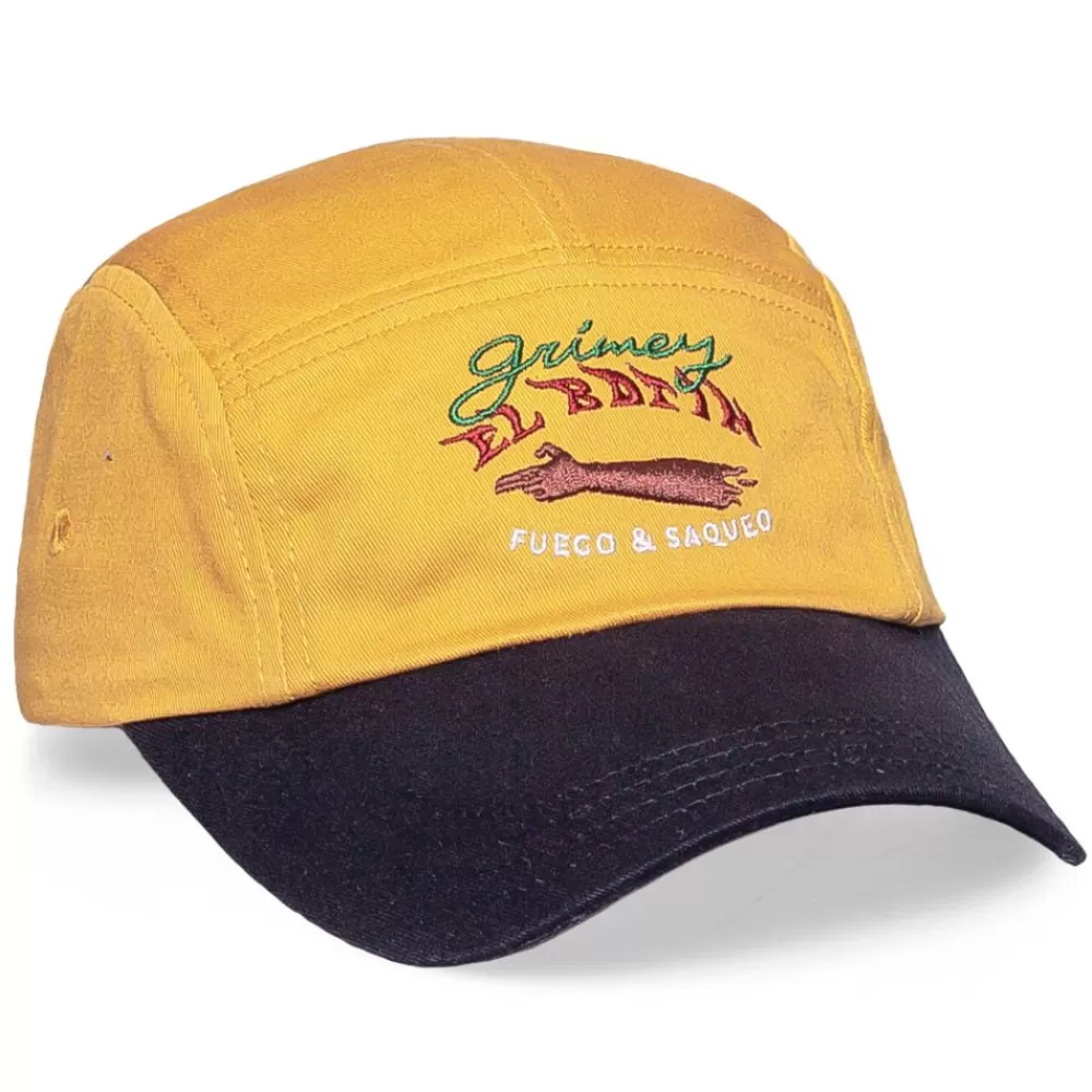 Grimey Gorra "The Loot | El Botin" 5 Pannel Cap - Brown | Spring 21 Online