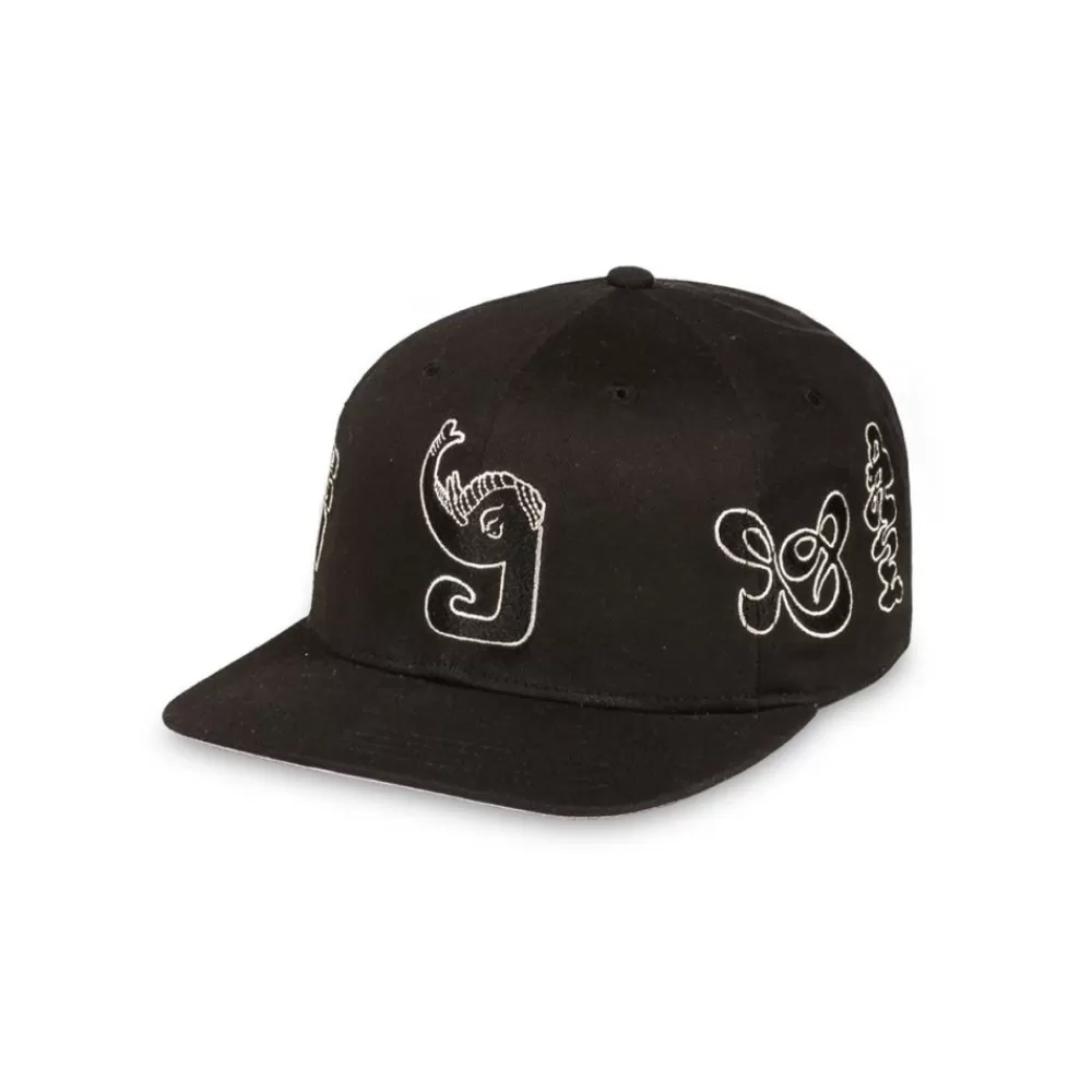 Grimey Gorra Tusker Temple Snapback - Black | Fw23 New