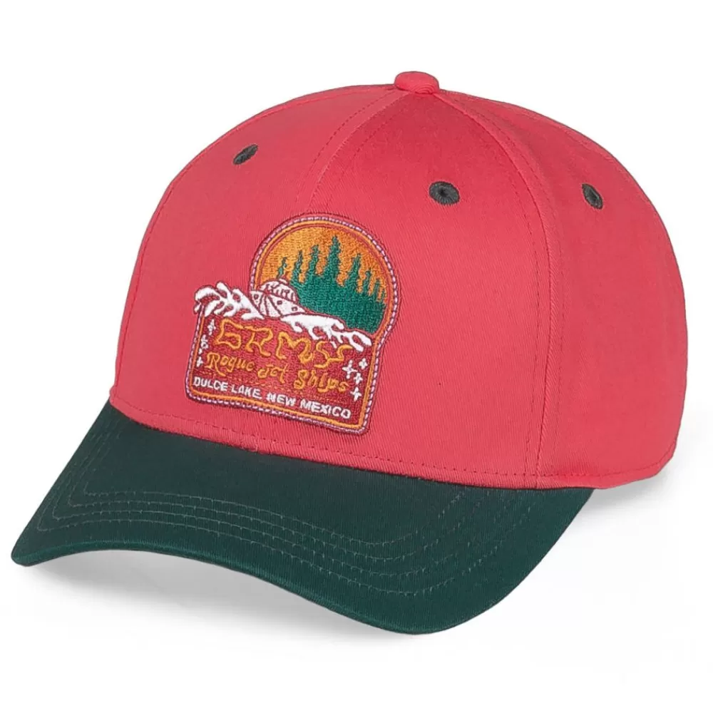 Grimey Gorra Ufollow New Mexico Curved Visor - Red | Spring 23 Shop
