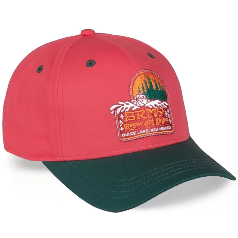 Grimey Gorra Ufollow New Mexico Curved Visor - Red | Spring 23 Shop