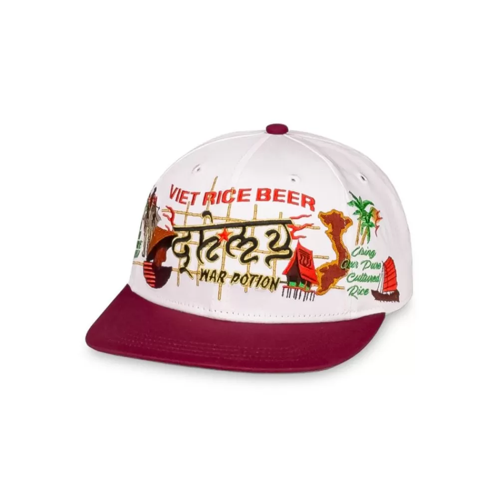 Grimey Gorra Viet Cong Beer Snapback - White | Summer 23 Shop