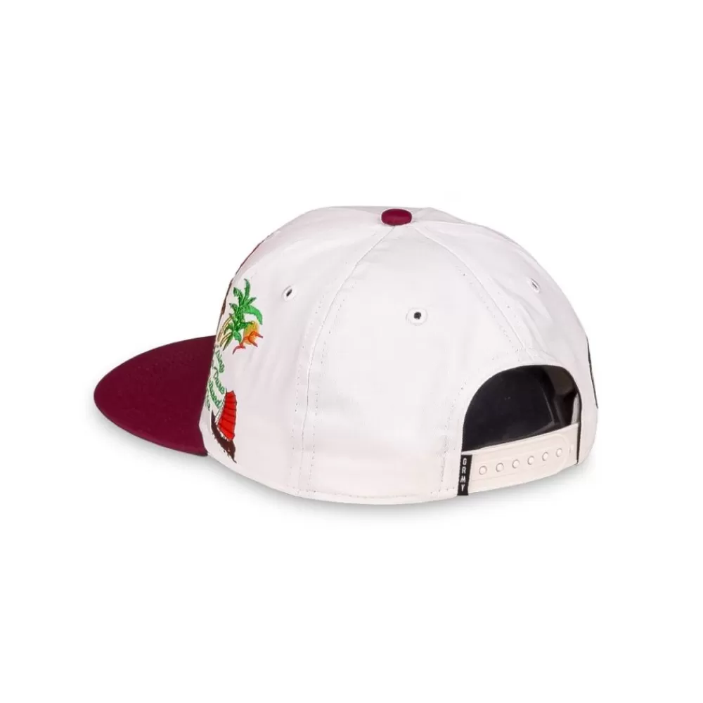 Grimey Gorra Viet Cong Beer Snapback - White | Summer 23 Shop
