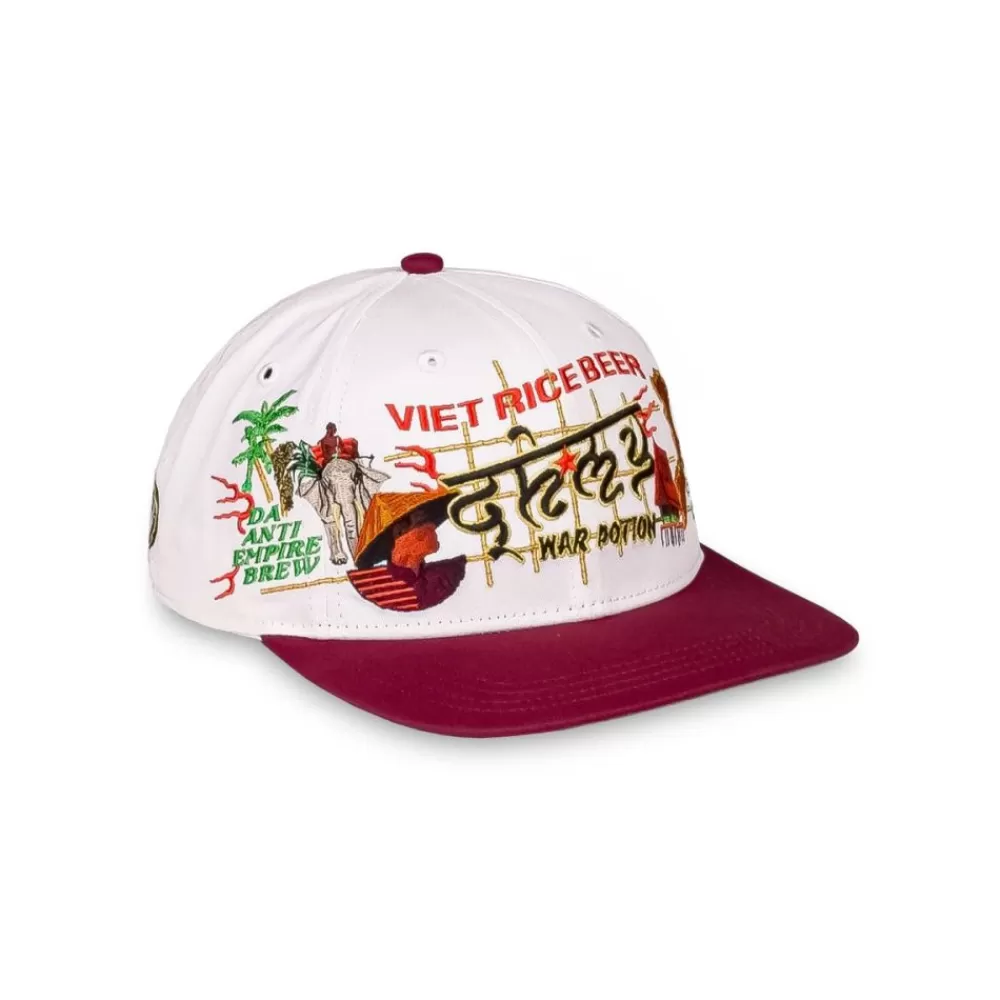 Grimey Gorra Viet Cong Beer Snapback - White | Summer 23 Shop