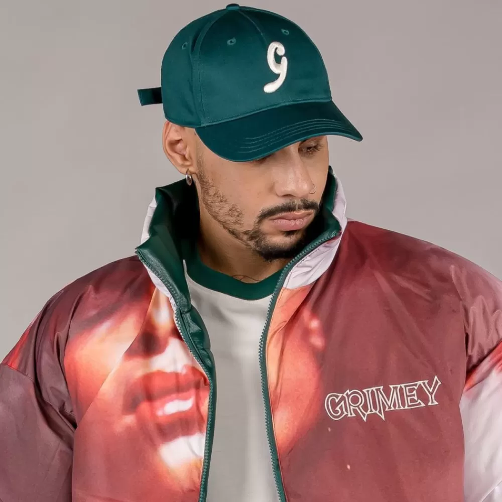 Grimey Gorra "Westbound" Curved Visor Cap - Green | Fall 22 Hot