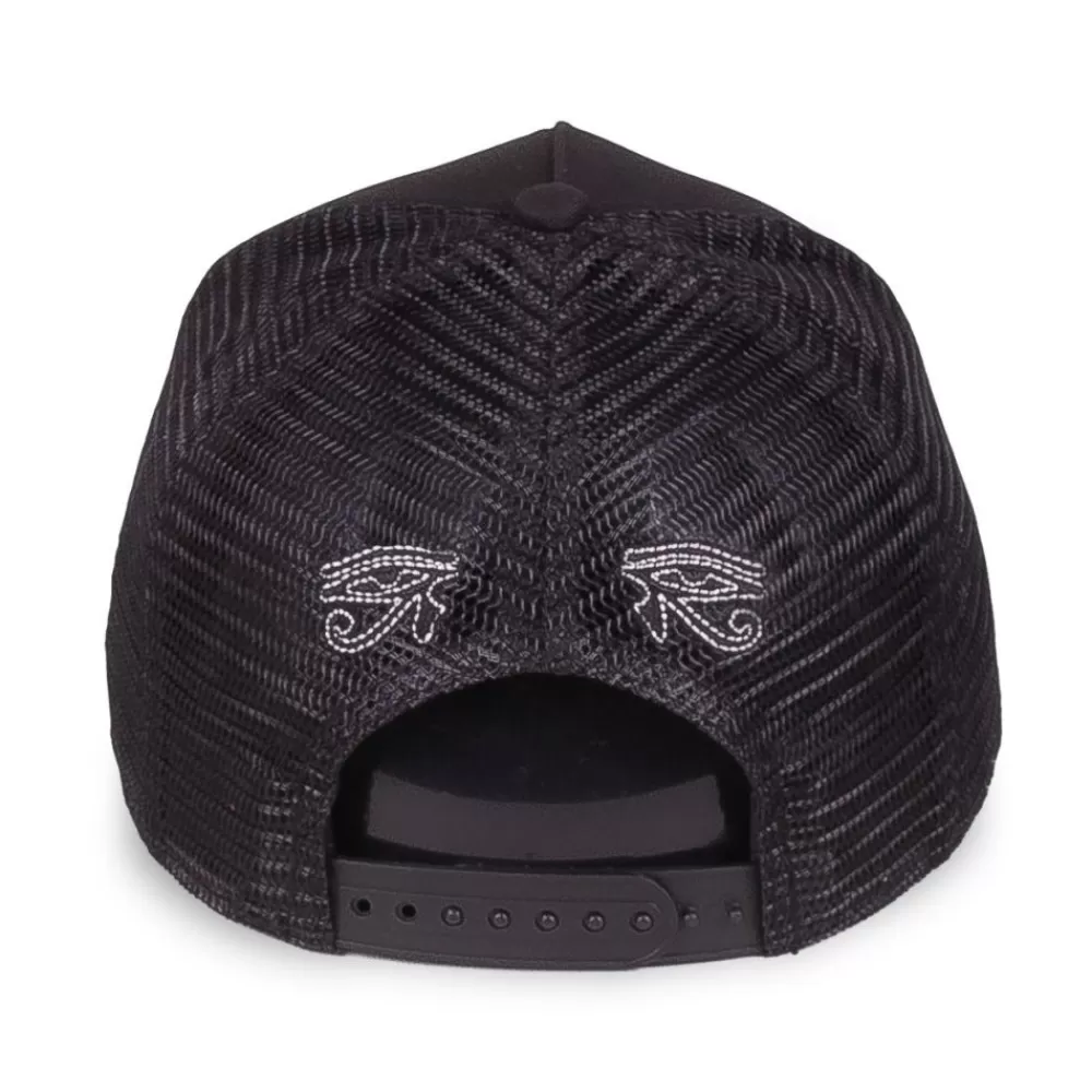 Grimey Gorra Trucker Fire Route - Black | Spring 23 Shop