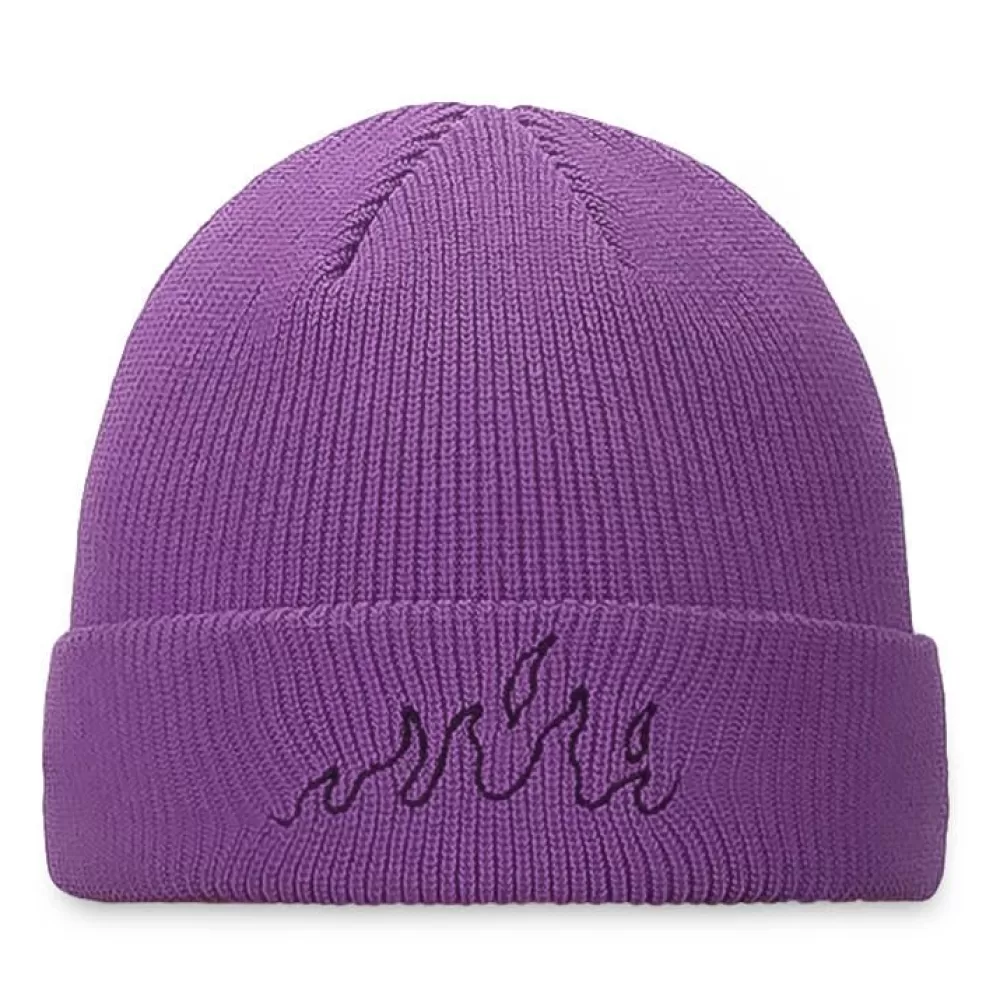 Grimey Gorro "Snow Fox" - Purple | Winter 22 Store