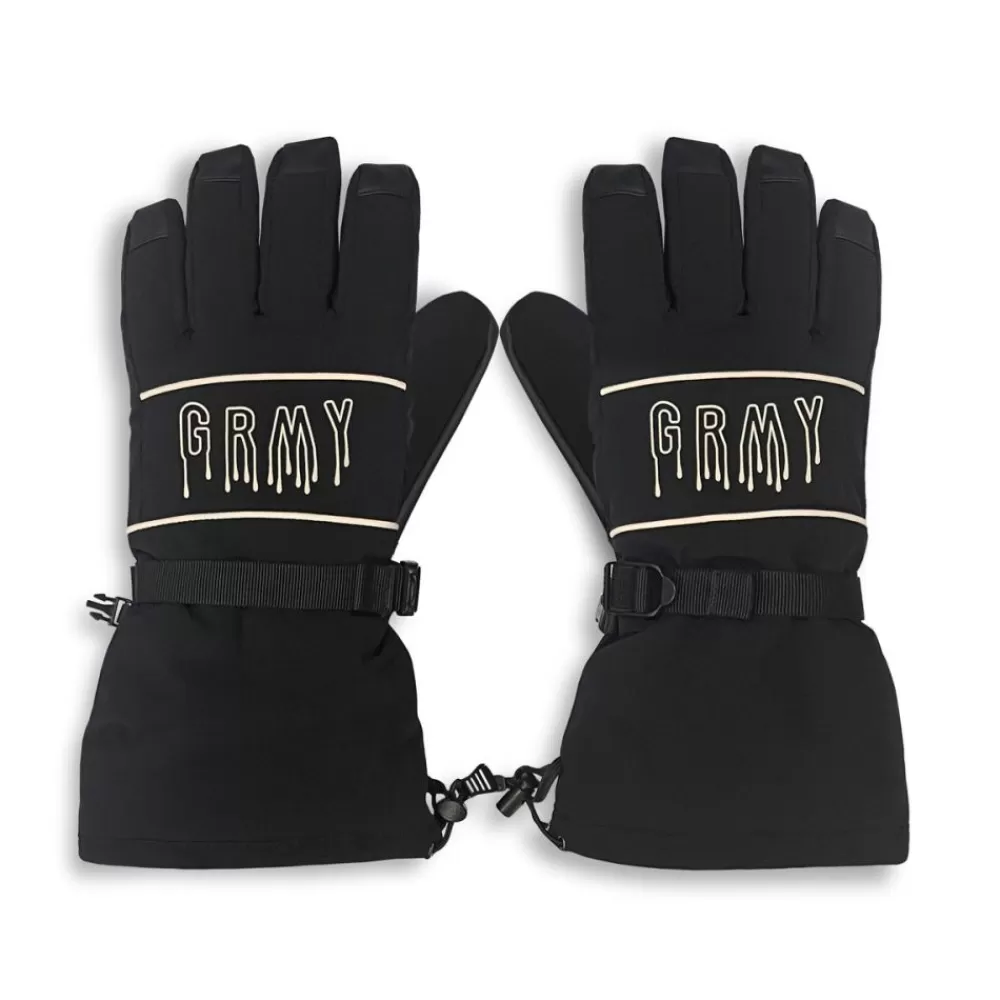 Grimey Guantes Back At You - Black | Fw23 Outlet