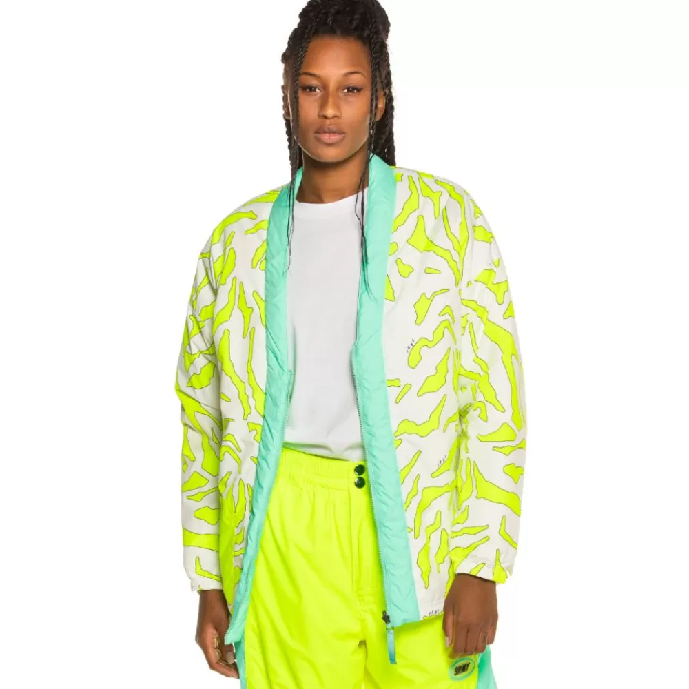 Grimey Kimono Chica Mysterious Vibes Fw19 Fluor Yellow Outlet