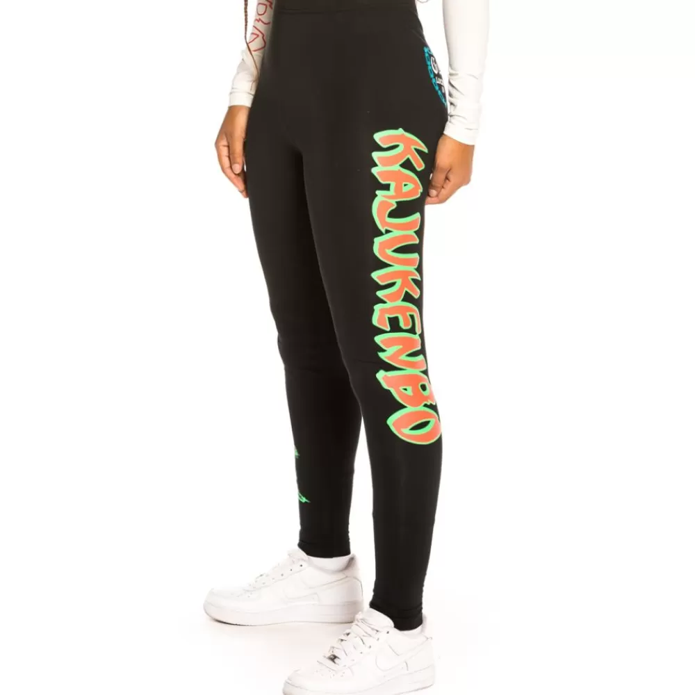 Grimey Leggins De Chica "Destroy All Fear" - Black | Fall 21 Clearance