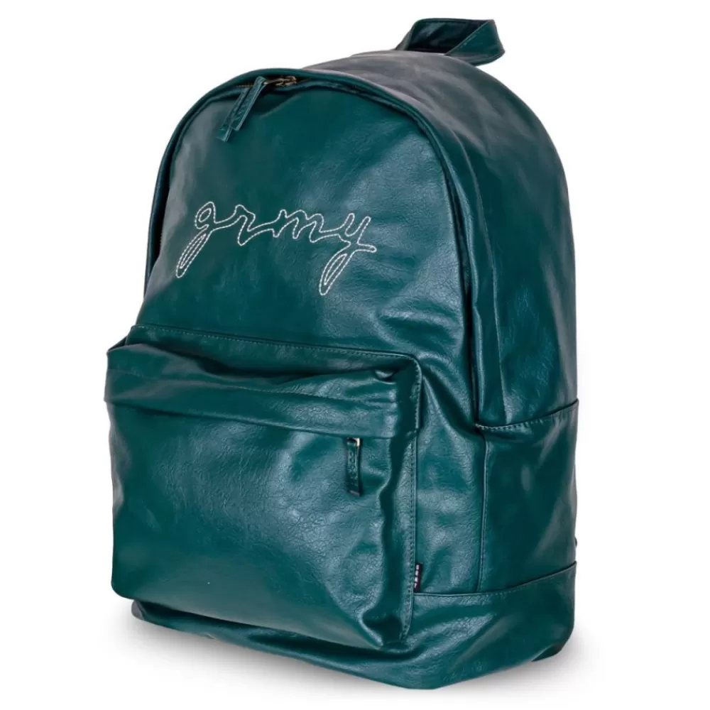 Grimey Mochila "I Am" Pu Leather | Fall 22 - Green Cheap