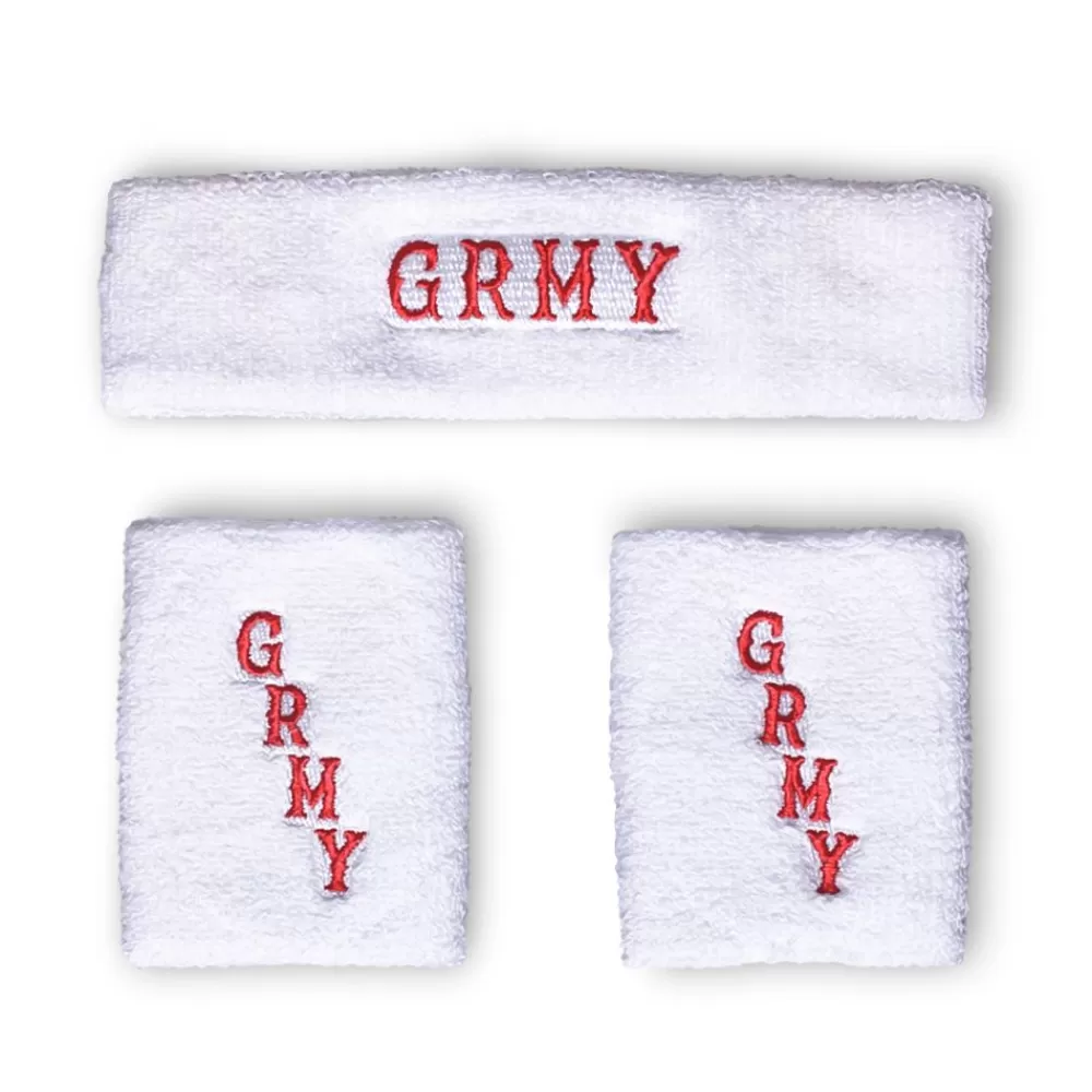 Grimey Pack "The Loot" Munequeras + Cinta Deportiva - White | Spring 21 Outlet