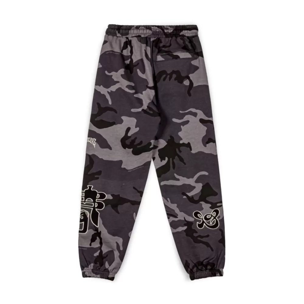Grimey Panalon Chandal All Over Print Tusker Temple - Black | Fw23 Store